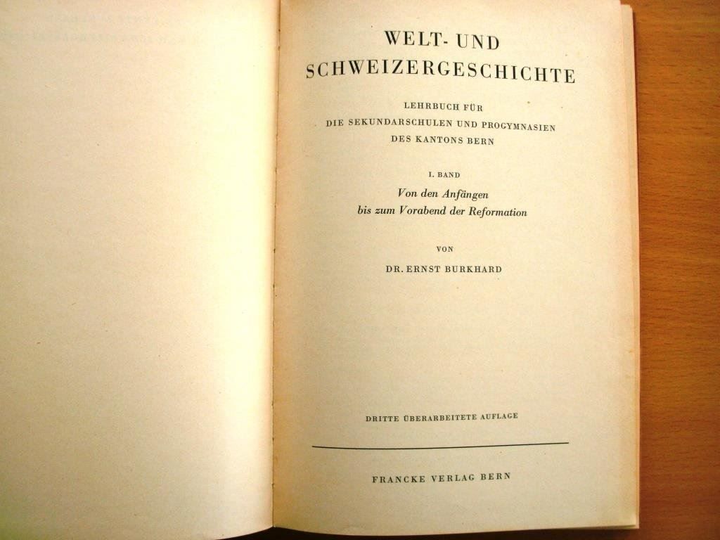 Libri: Welt + Schweizergeschichte – Usato da Grenchen venduto da Kogi7 1