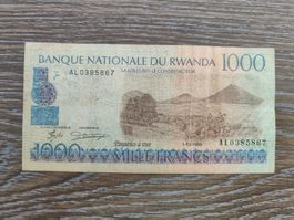 Rwanda 1'000 Francs 1998 !!!!!!
