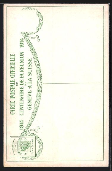 Cartoline postali: Genève, Bour-de-Four, Le gouvernement p – Usato da Berlin venduto da bartko-reher 1