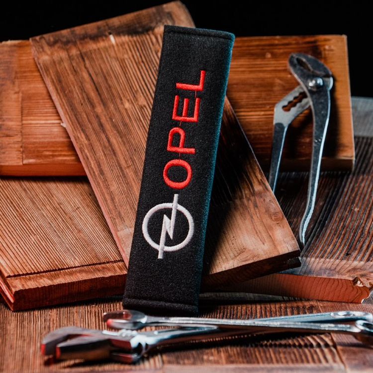 OLEPONU Gurtpolster Kohlefaser - 2 Stück Für Opel Combo