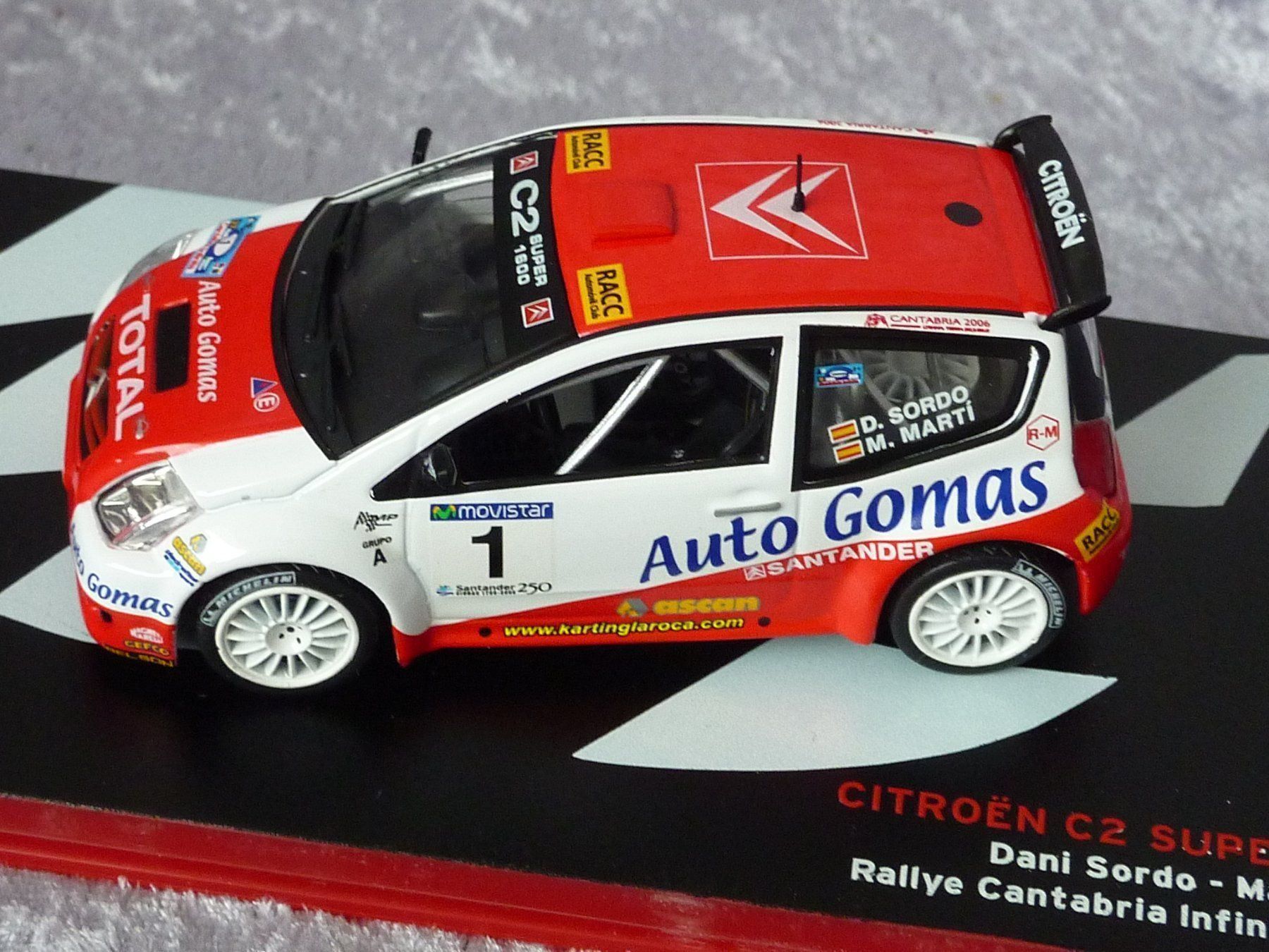 Citroën Modellini d'auto: Citroen C2 Super 1600  1:43 – Nuovo e nell'imballaggio originale da Dürrenäsch venduto da modellautos4you 1