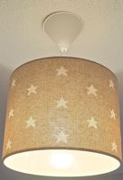 Hängelampe Kinderzimmer Sterne Beige - Top Zustand!