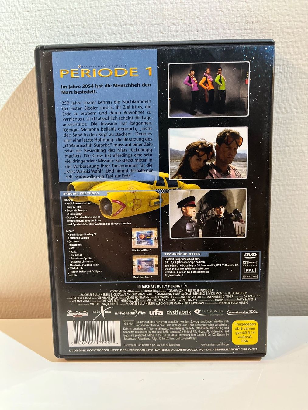 Tutti i DVDs: DVD Spielfilm "Raumschiff Suprise - Periode 1" - 2 Discs – Usato da Adliswil venduto da Ritchey 1