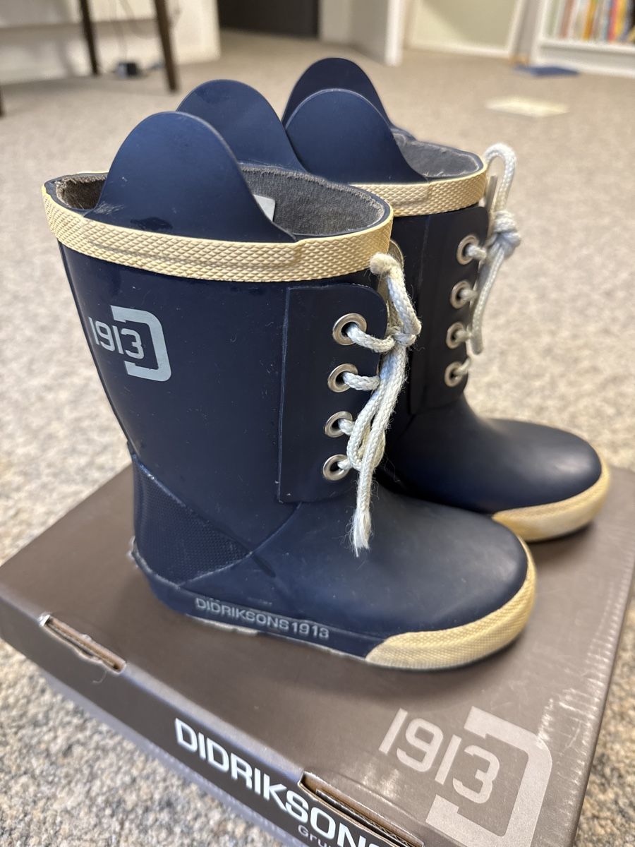 Didriksons Scarpe per ragazzi: Didriksons 1913 Gumistiefel Gr. 24 – Usato da Rickenbach Sulz venduto da Aurelina 2