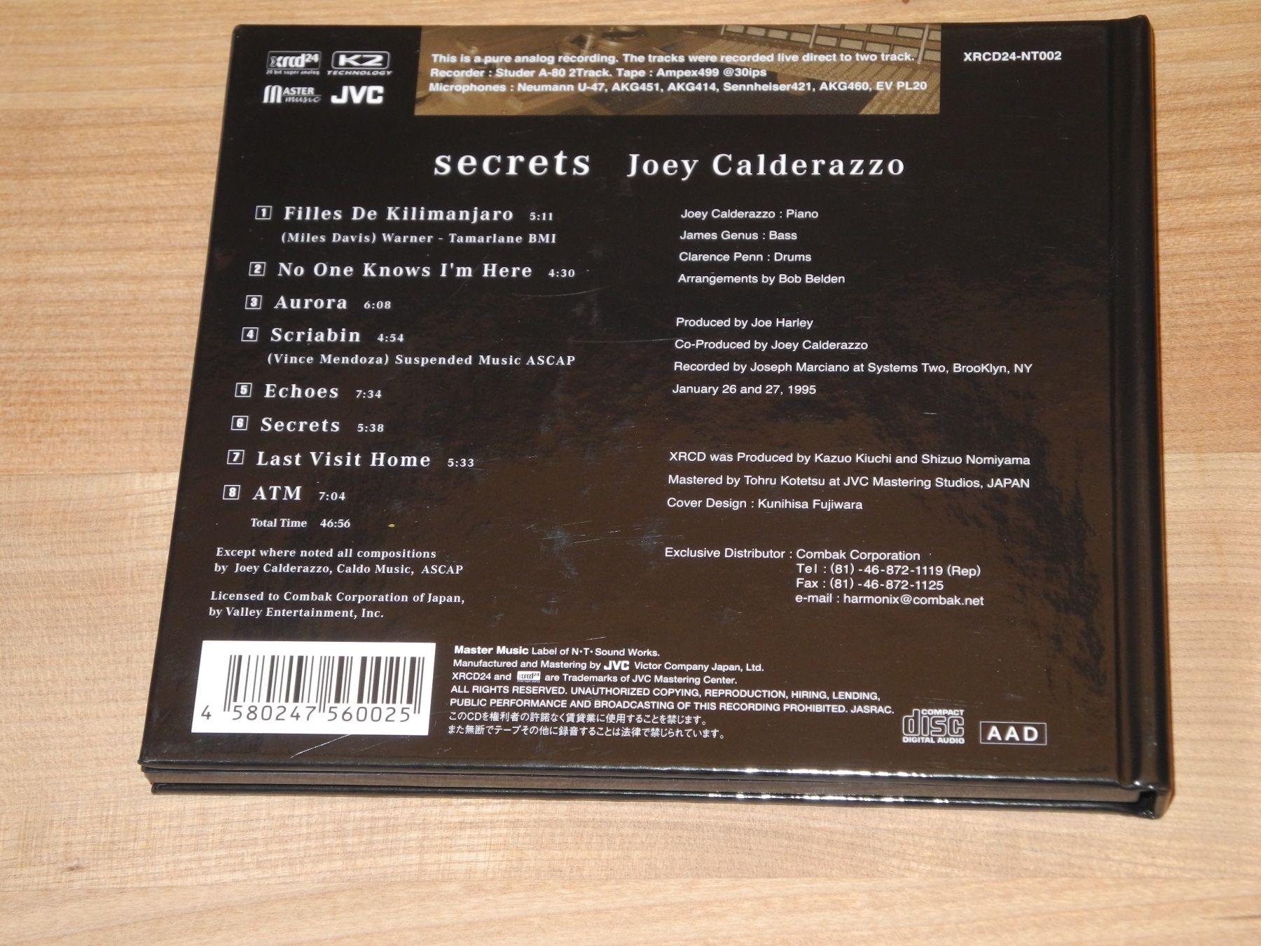 CD: JOEY CALDERAZZO: SECRETS - XRCD - K2 MASTERING – Nuovo (secondo la descrizione) da Fahrwangen venduto da Swirl2 2