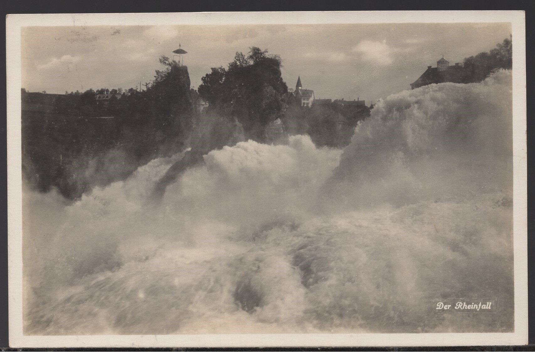 Cartoline postali: Der Rheinfall  1927 – Usato da Aarau venduto da kufi44
