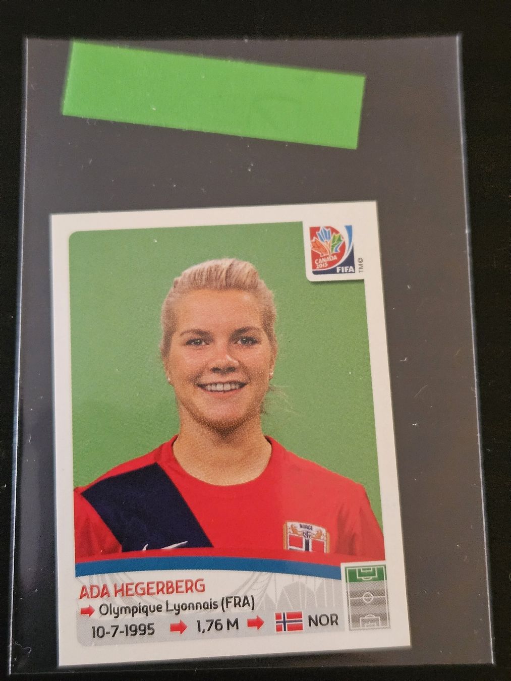 Panini Carte collezionabili: Ada Hederberg / Panini 2015 Team Norwegen / Nr. 153 – Usato da Oberdorf BL venduto da BaldenEagle