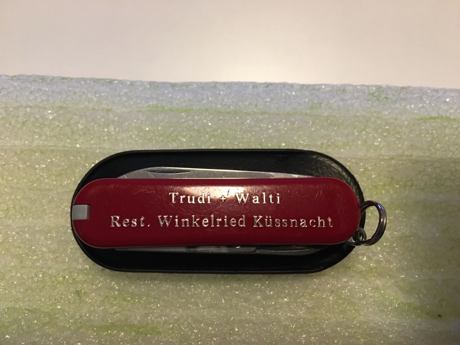 Victorinox Coltelli tascabile: VICTORINOX - Classic - Sackmesser - Rest. Winkelried – Usato da Andwil SG venduto da Rainboli 7