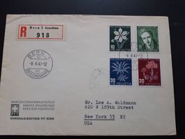 R-Satz-Brief Pro Juventute 1946