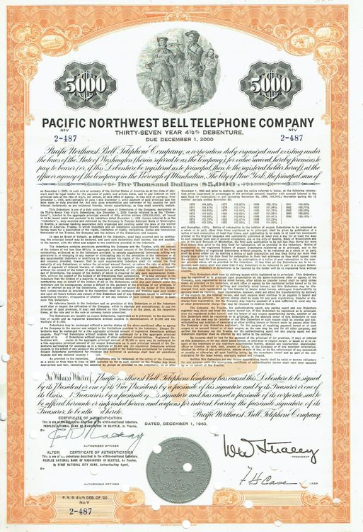 Pacific Northwest Bell Telephone Company Kaufen auf Ricardo