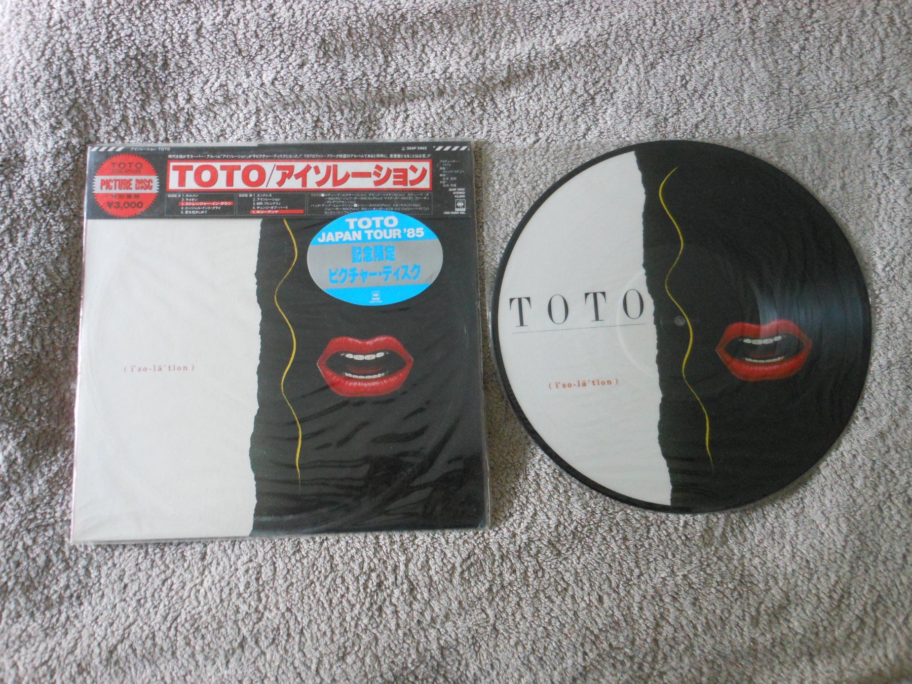 Schallplatten: Toto – Isolation – Gebraucht aus Liebefeld von type013
