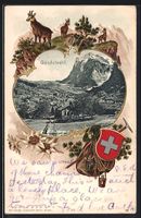 Passepartout-Lithographie Grindelwald, B