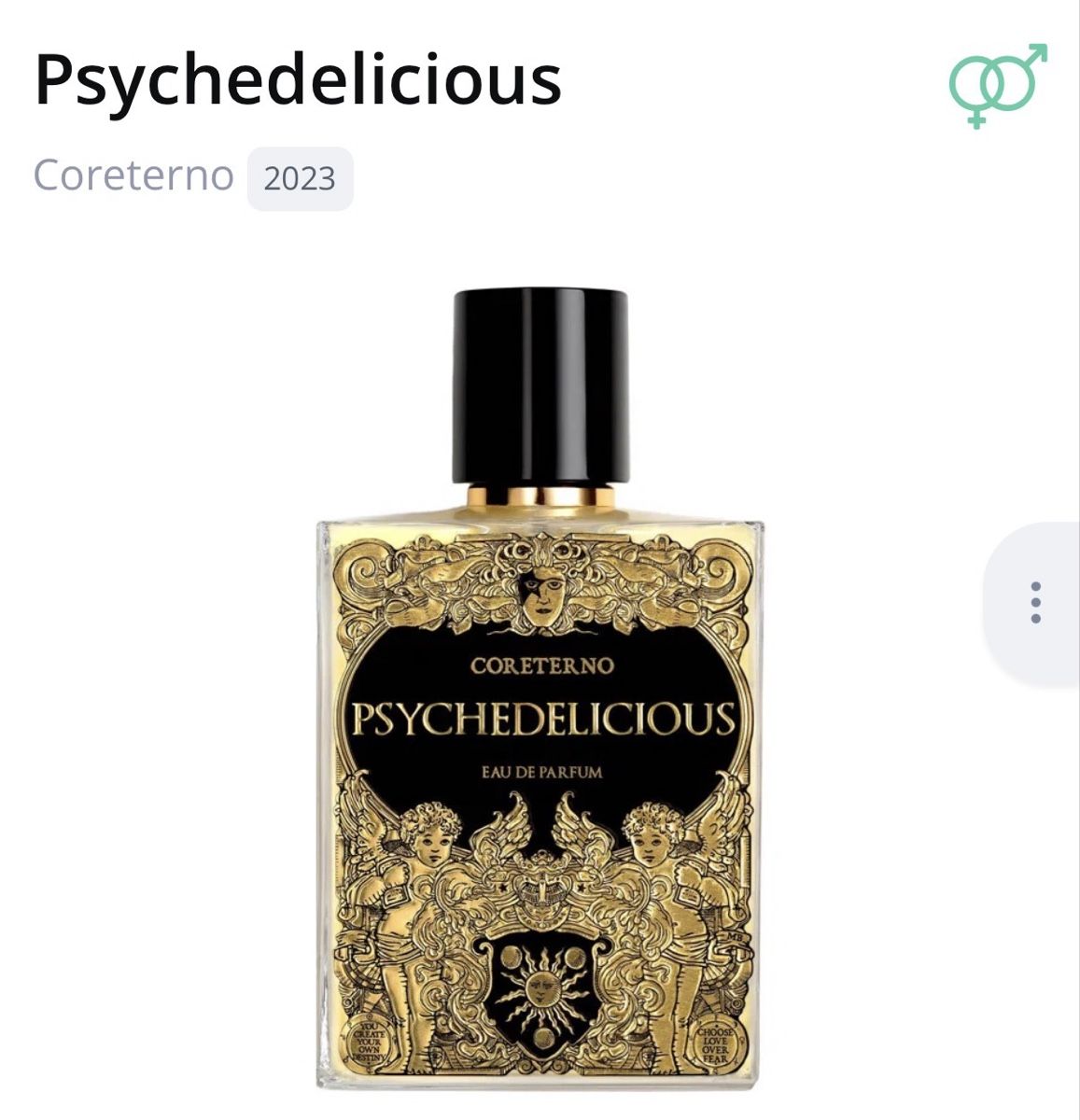 Profumi & Eau de Toilette: Coretèrnò Psychedelicious EdP 10ml Miniature – Nuovo (secondo la descrizione) da Meierskappel venduto da Philium