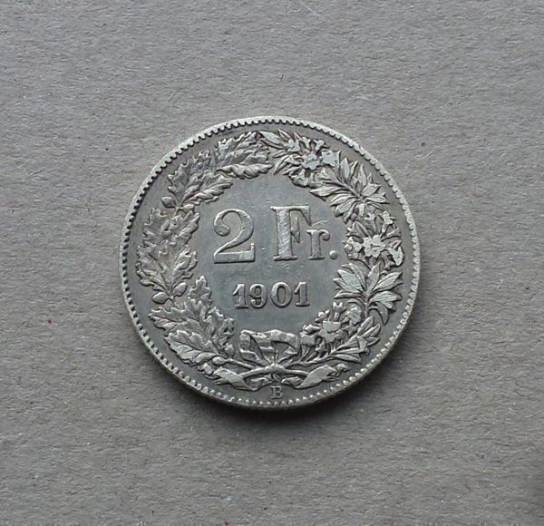 Tutti le monete: ++ 2.- Franken 1901 – Usato da Walkringen venduto da Casablanca777