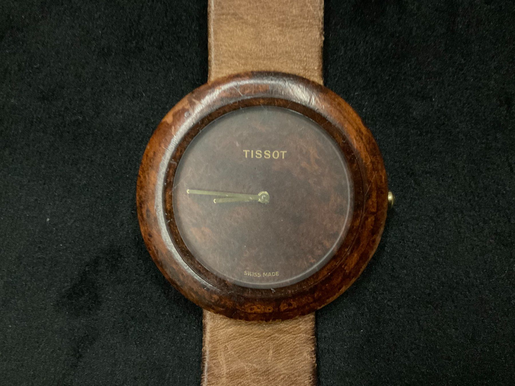 Tissot Uhren: Tissot Wood Watch – Gebraucht aus Bettwiesen von wicking27