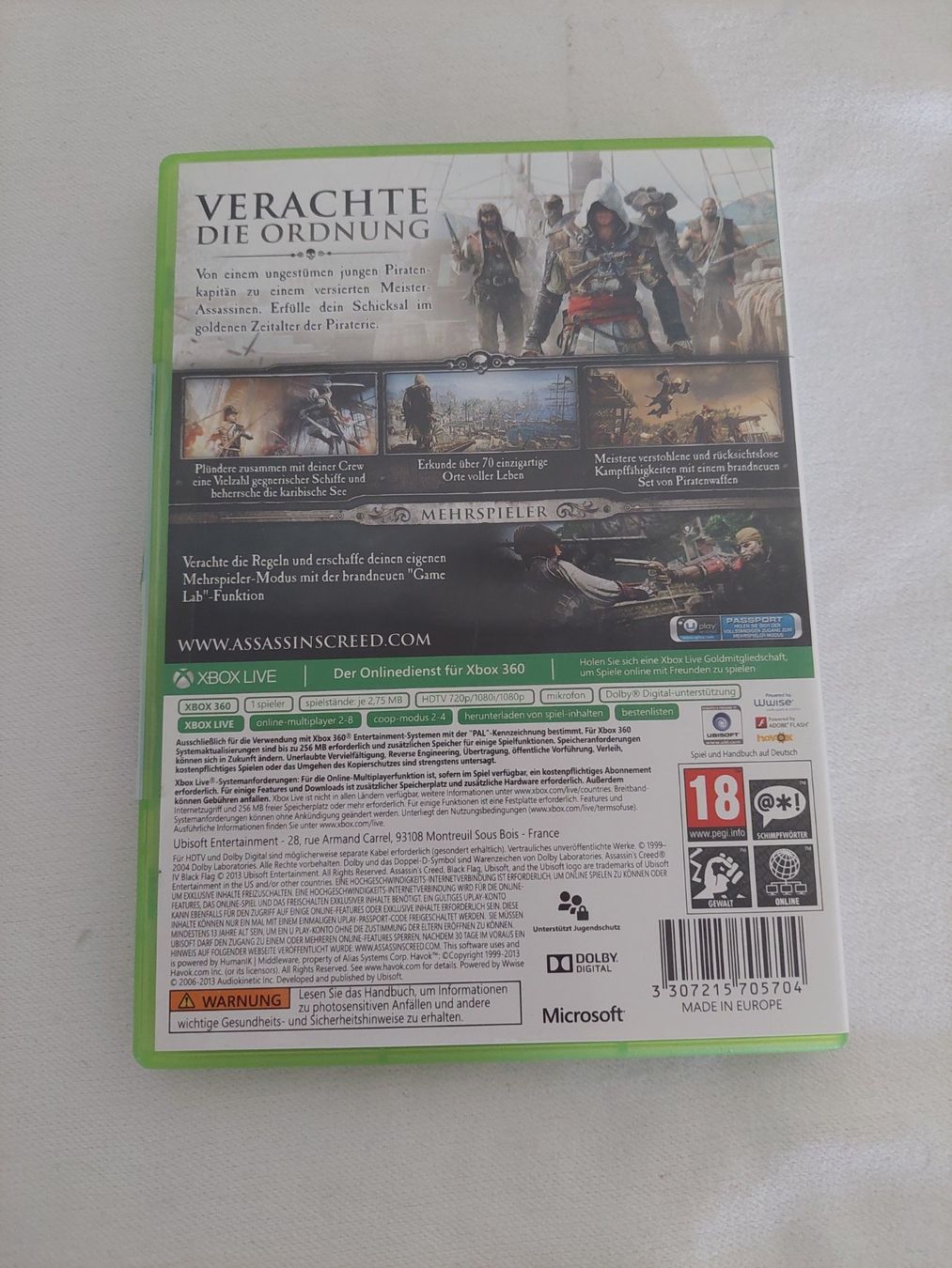Spiele: Assassins Cred 4 IV Black Flag – Gebraucht aus Köniz von Gamecollect 2