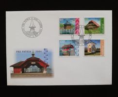 FDC Pro Patria 2004 Schweizer Kleinbauten