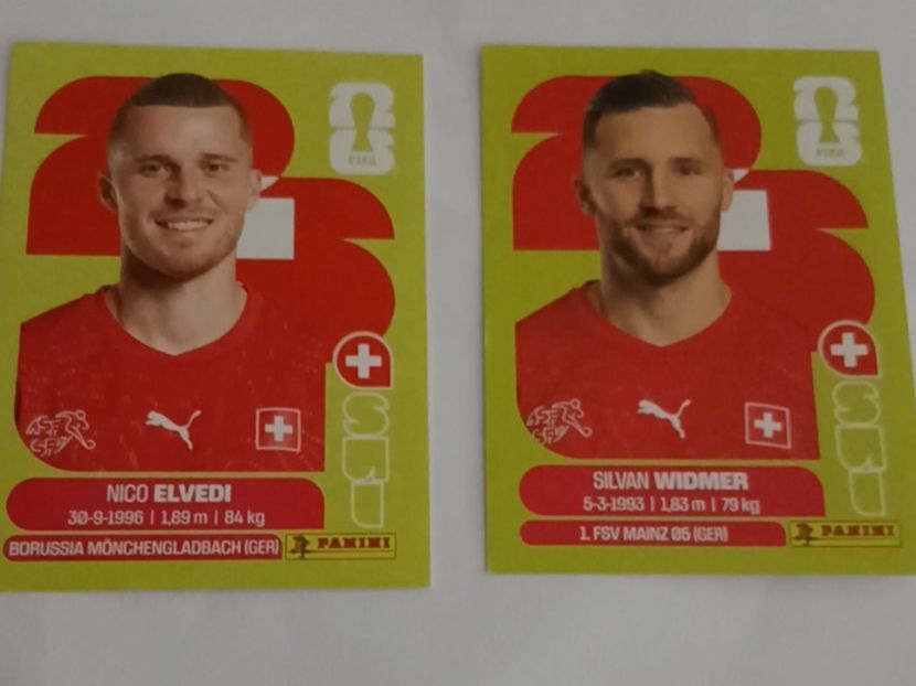 Panini Cartes à collectionner: Sammelbilder SCHWEIZ (2 Stk.) – Neuf (Voir description) à Vaduz par ingenious