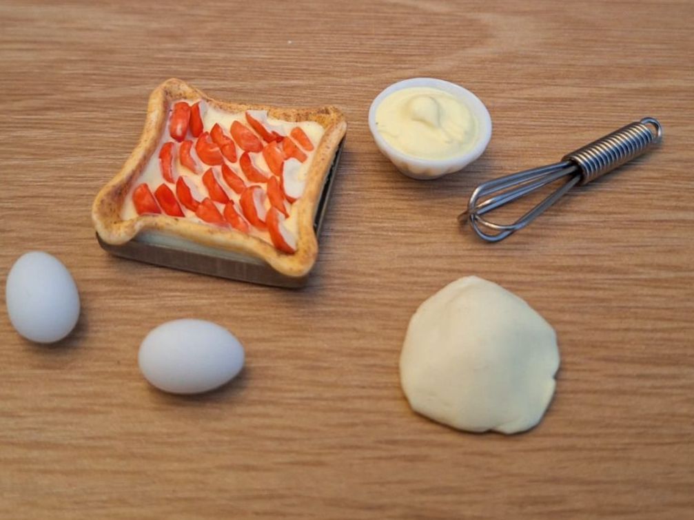 Case e mobili per bambole: Handmade Apfelwähe Set – Nuovo (secondo la descrizione) da Zürich venduto da HandmadeTinyFood