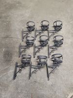 Wandkerzenhalter Metall Schmiedeeisen 9 Stk guter Zustand