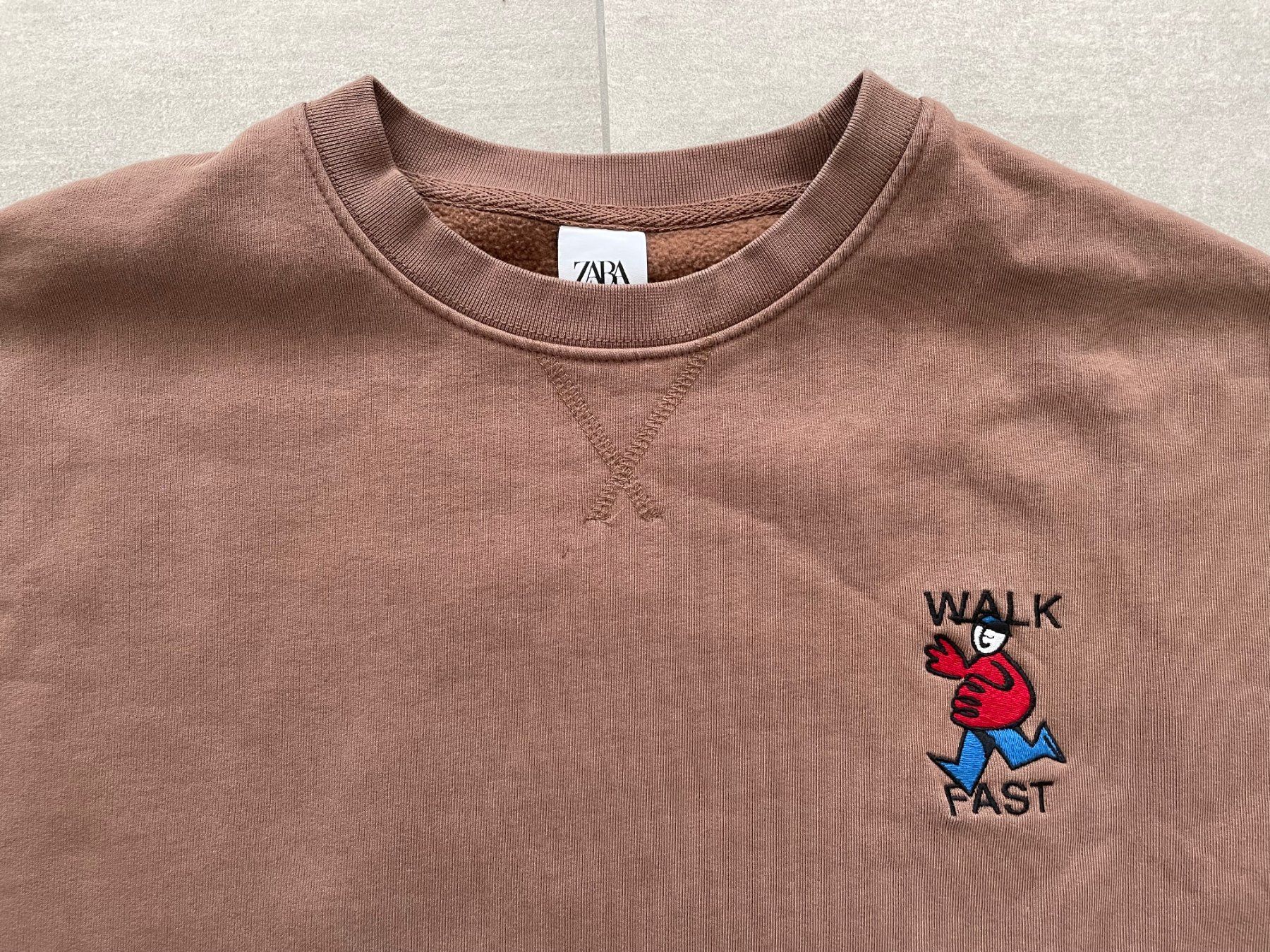Zara Maglioni & Felpe: Zara - Brown Sweater – Usato da Chiasso venduto da Er_Mon 1