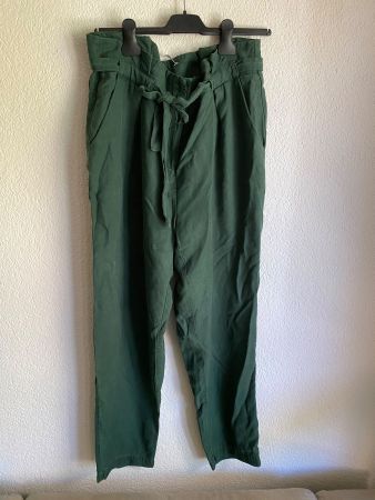 Lanius Leinenhose grün, Gr. 44