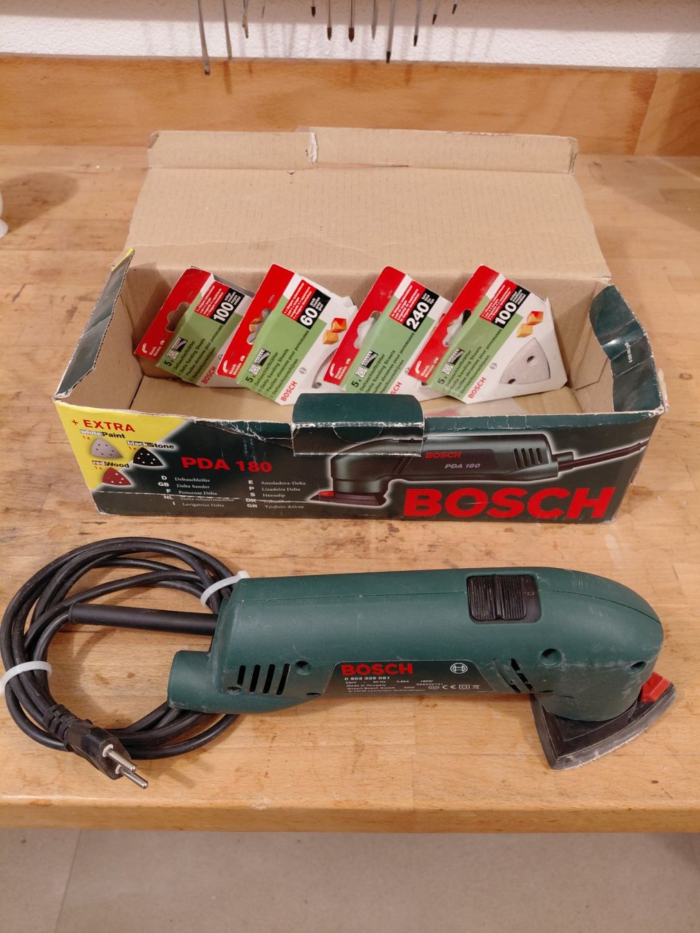Bosch Schleifen & Polieren: Bosch Deltaschleifer PDA 180 – Gebraucht aus Münchwilen TG von Spurtch