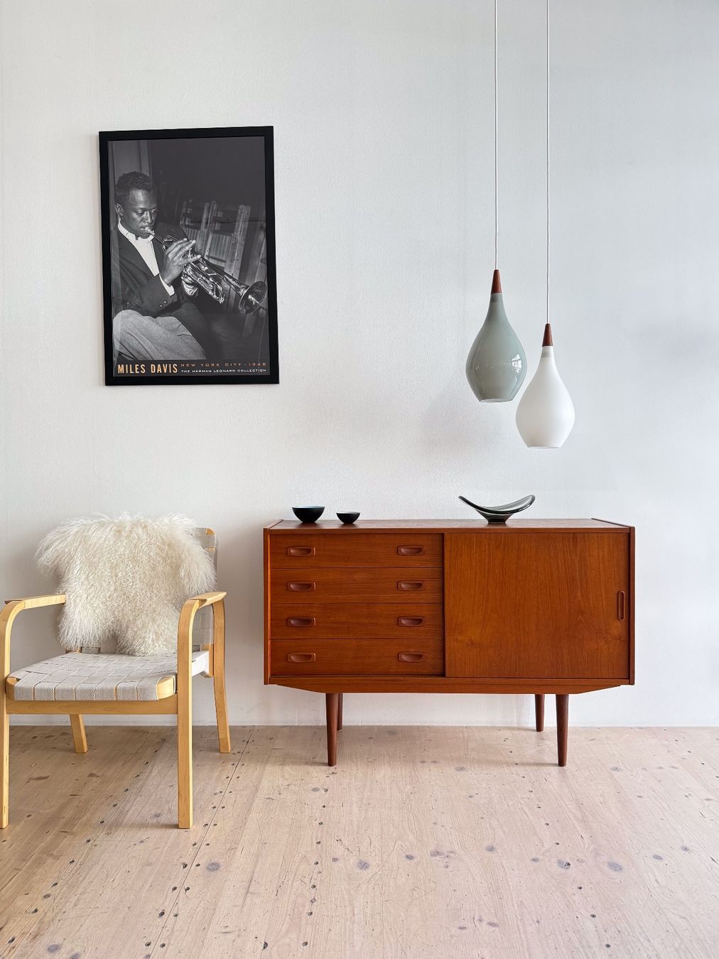 Commodes: Vintage Scandinavian Teak Sideboard – D'occasion à Zürich par heydaymoebel 4