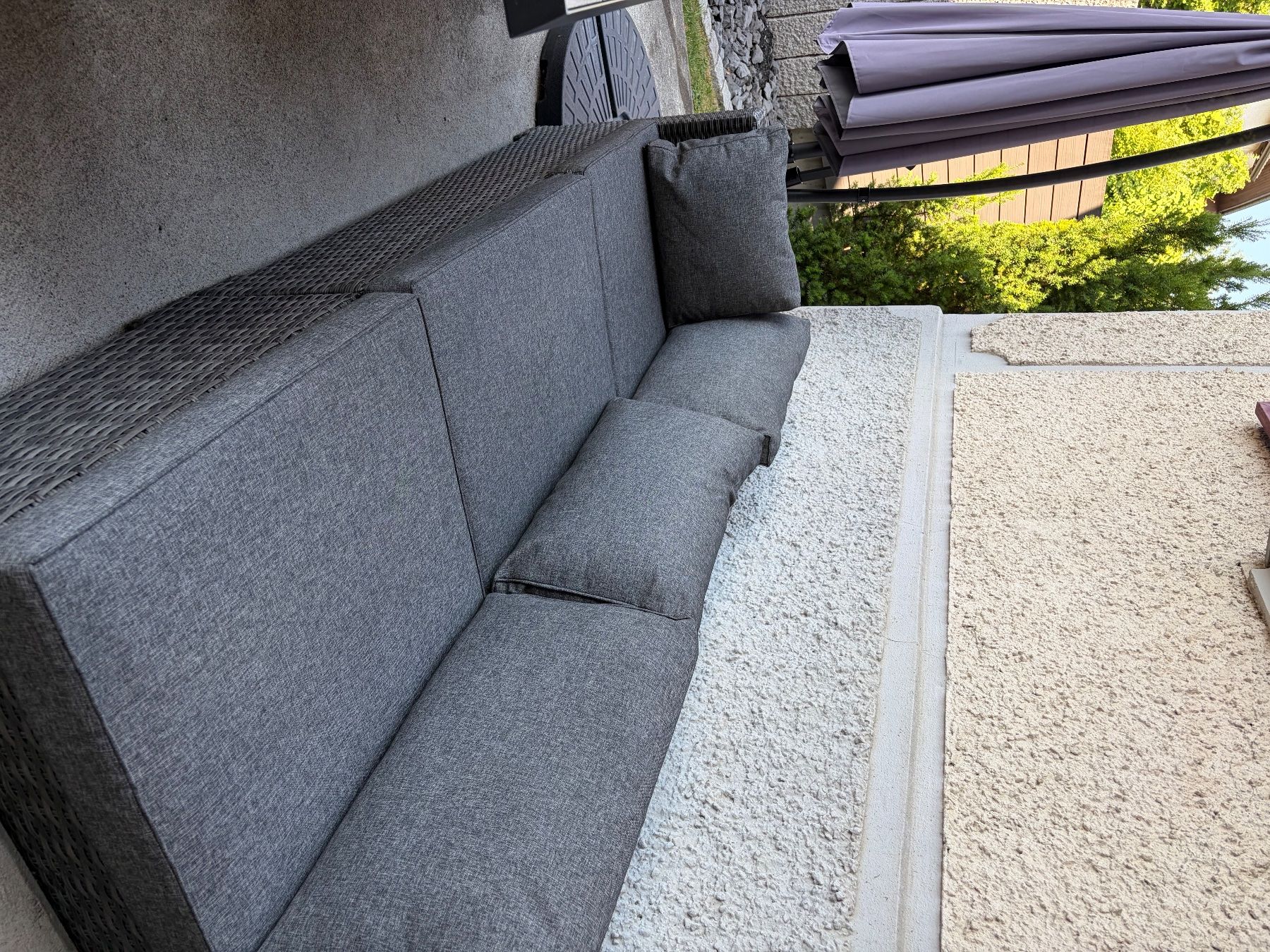 Sofas: Gartenlounge – D'occasion à Hallwil par Miga1989 1