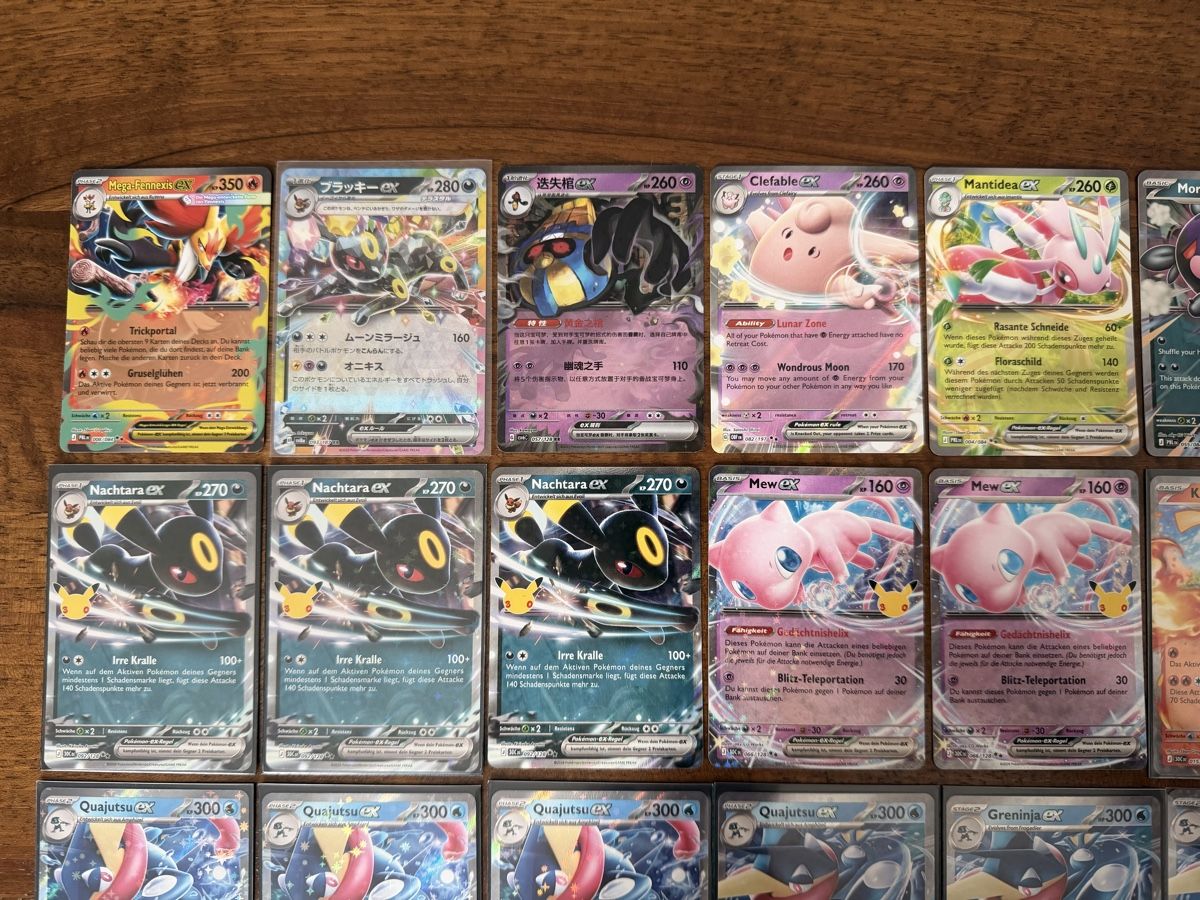 Pokémon Cartes à collectionner: Pokemon ex Karten ab 1 CHF – Neuf (Voir description) à Au SG par Bego1 1