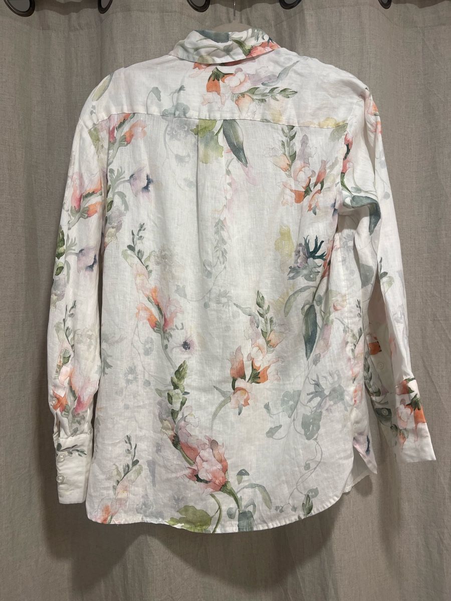H&M Camicette: HM Leinenbluse Oversize mit Blumenmuster, Gr. XS,Versand 9.- – Nuovo (secondo la descrizione) da Meilen venduto da ana9 1