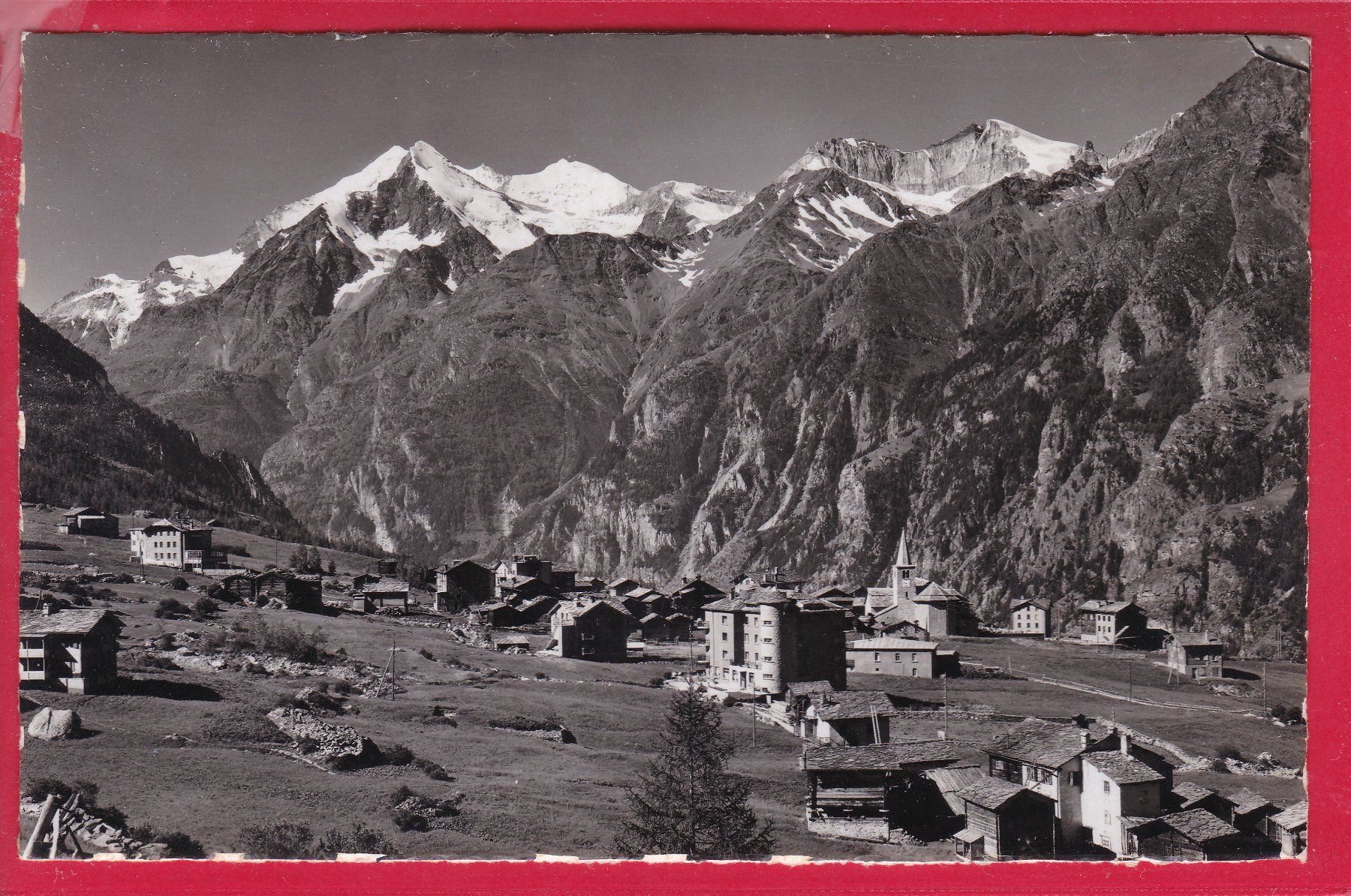 Cartoline postali: GRÄCHEN – Usato da Oberrieden venduto da Gebirgsstelze