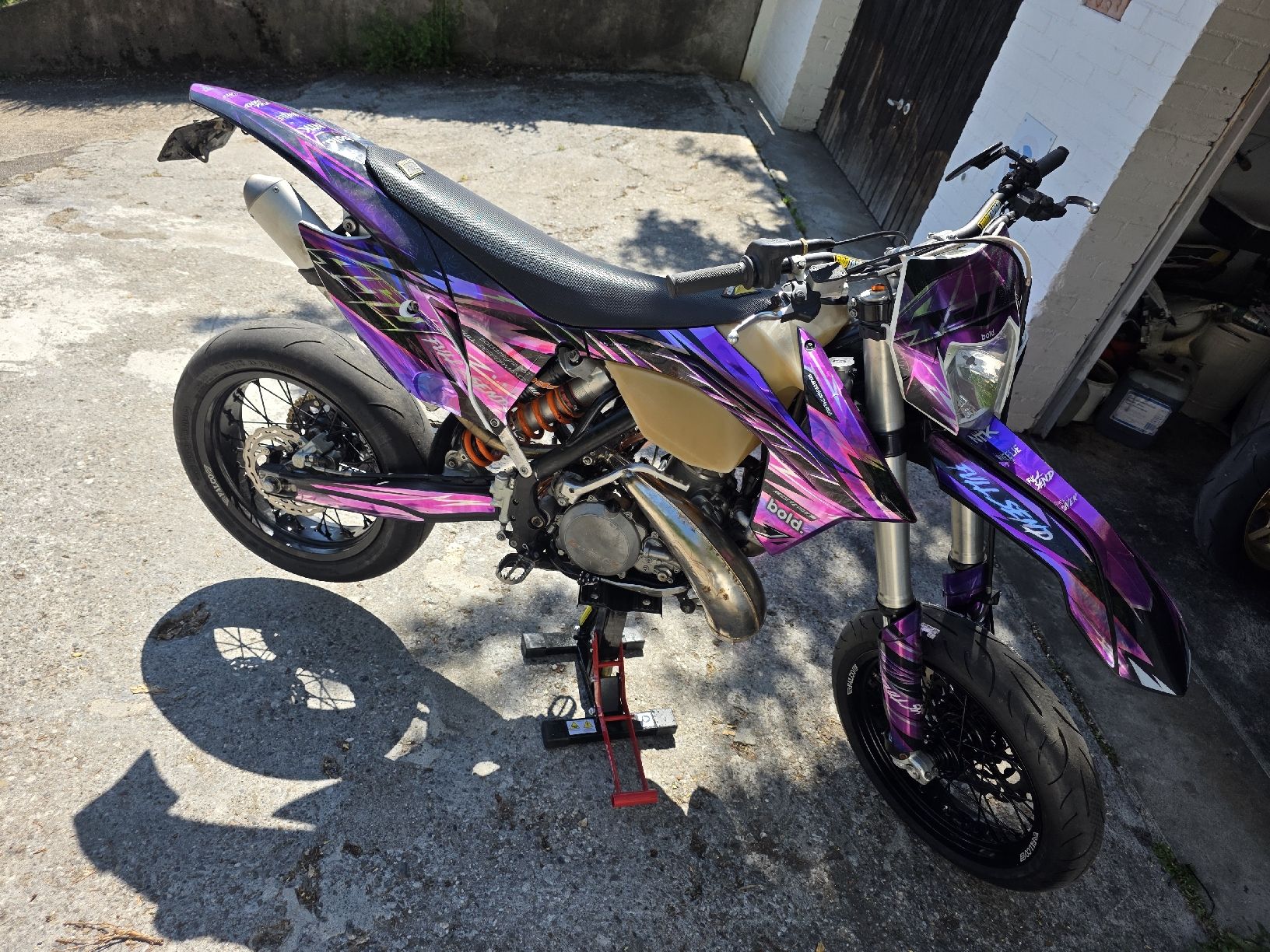 KTM Strada: Ktm exc 250 Supermoto – Usato da Thun venduto da fee_gj9t 1