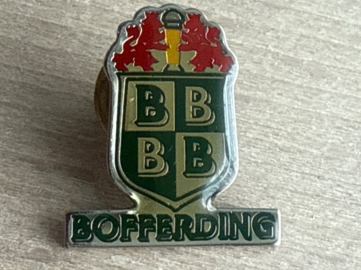 Placchette & Badge: Pin Bofferding Bier Luxembourg – Usato da Glattbrugg venduto da Schweigmatt