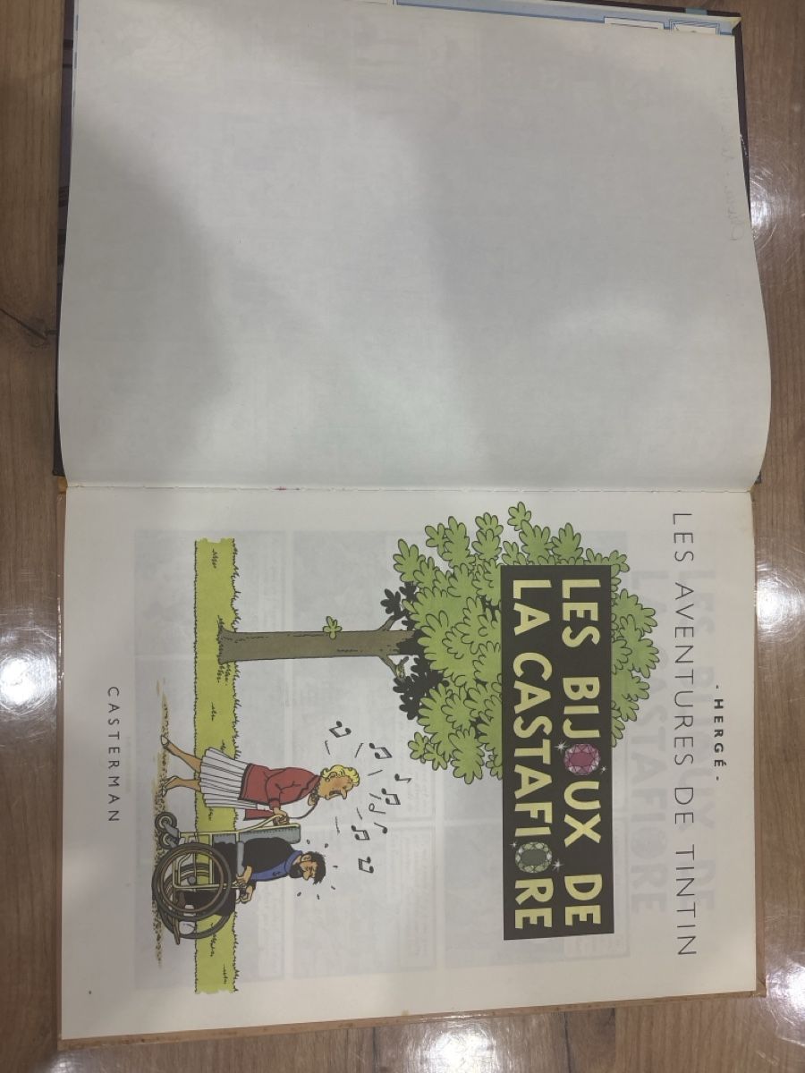 Fumetti: Tintin les bijoux de la Castafiore – Usato da Porrentruy venduto da Servo26 2