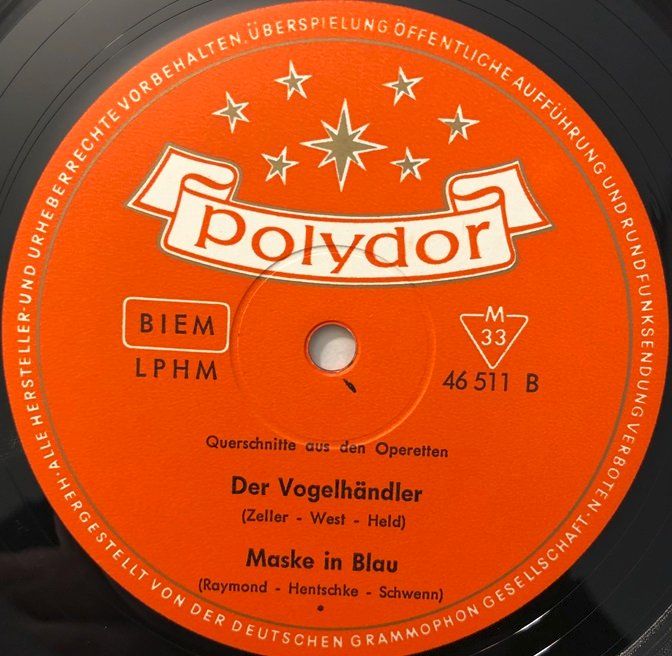 Schallplatten: 4 Operetten-Querschnitte (LP) – Gebraucht aus Grüningen von azulamarillo_vinyl 3