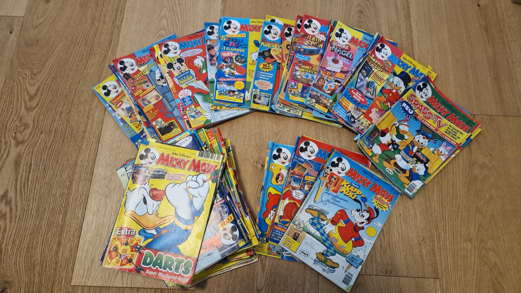 Comics: 90 Stk Micky Maus  1994 - 1999 – Gebraucht aus Haag (Rheintal) von tw01