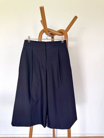 Sandro Culotte/Hosenrock Gr. 36/S schwarz m. Wolle neuwertig
