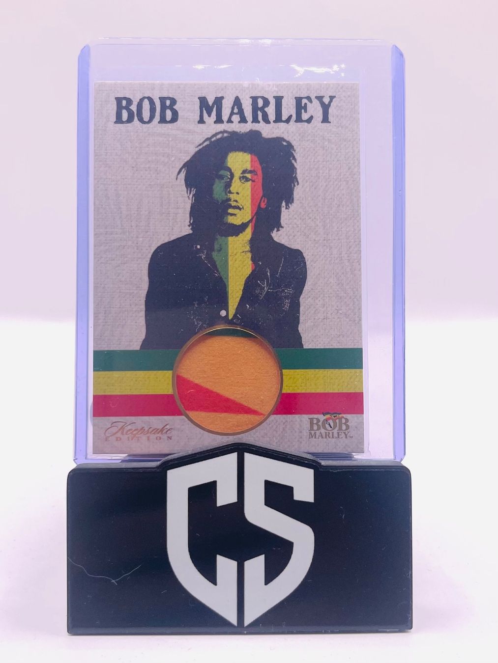 Carte collezionabili: 2025 Keepsake Edition Bob Marley Authentic Relic Card – Usato da Zofingen venduto da collect.supply