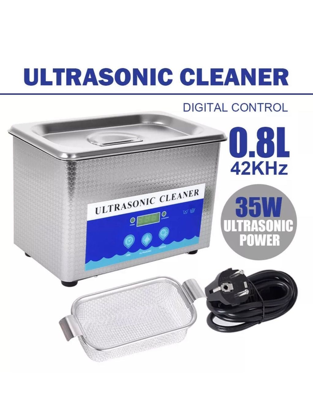 Tutte le macchine: +800ml Digital Ultraschallreiniger Brill – Nuovo e nell'imballaggio originale da Amriswil venduto da JaJa-Express