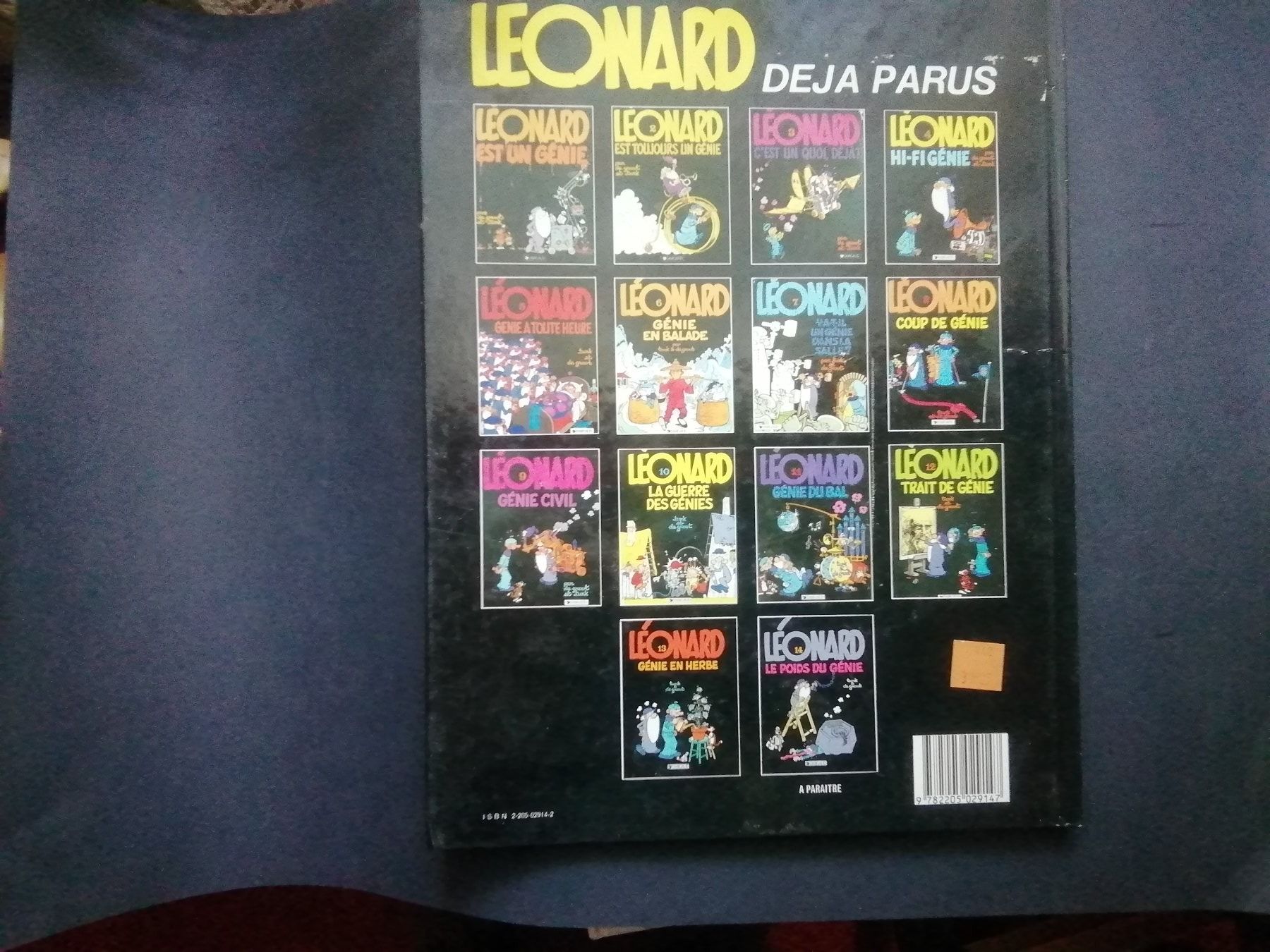 Fumetti: Leonard 13 génie en herbe  EO Janvier 1986 – Usato da Commugny venduto da Juliemimi 1