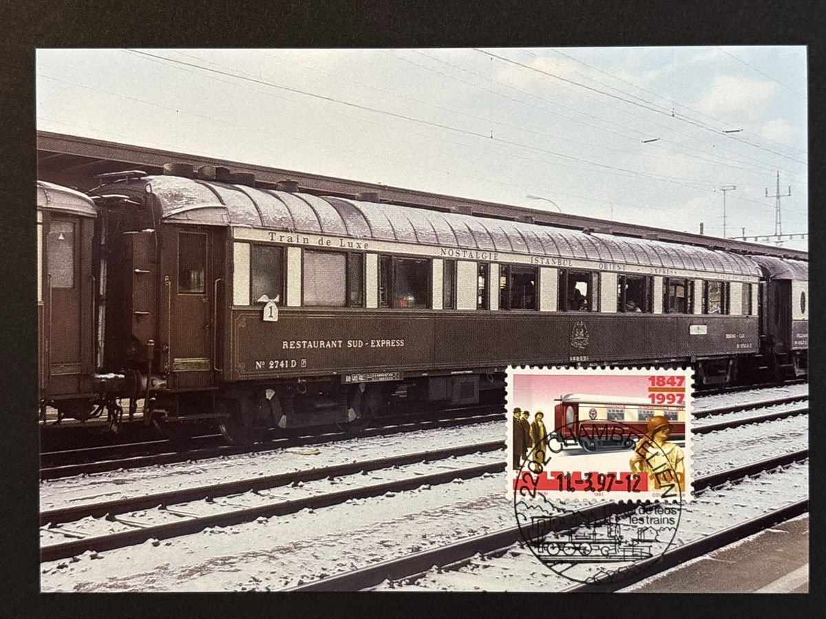 Tutti i francobolli: Carte postale Pullman Express 1847-1997 rare collector – Usato da Carouge GE venduto da irma016