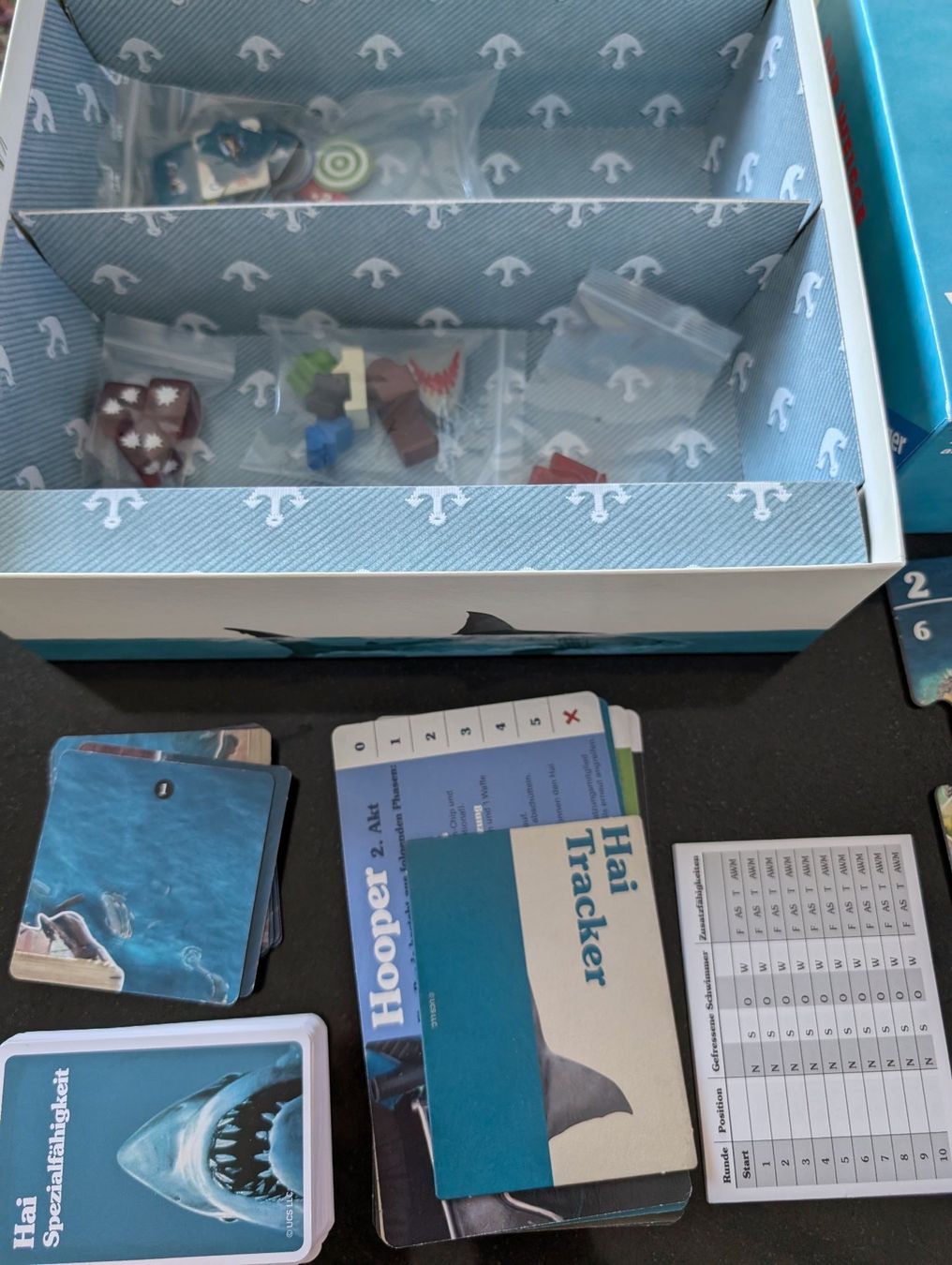 Ravensburger Giochi: DER WEISSE HAI BRETTSPIEL - RAVENSBURGER – Usato da Spiegel b. Bern venduto da Natix 3