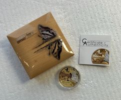 Schmetterling Shades Nature CIT 0.925 Silber 25 gramm 2015