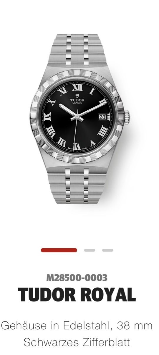 Tudor Montres: Tudor Royal Date – Neuf (Voir description) à Bertschikon Gossau par nadiaw