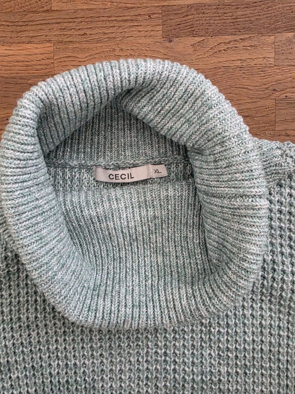 Cecil Maglioni & Felpe: CECIL Pullover Gr. XL selten getragen mintgrün – Usato da Bennwil venduto da fawag 1