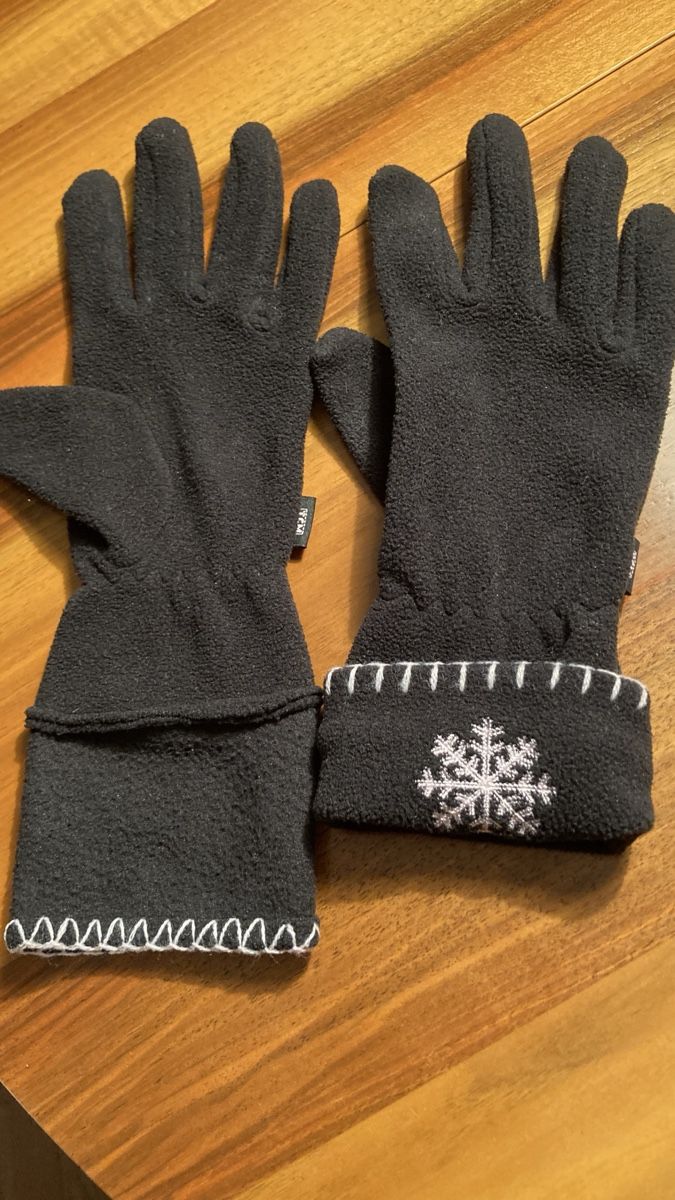 Guanti & manicotti: Handschuhe, schwarz, warm, Fleece. Einheitsgrösse – Nuovo (secondo la descrizione) da Reinach BL venduto da santrian