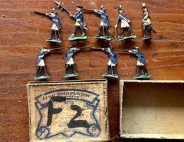 Blei- Zinnsoldaten in orig. Schachtel Bodentruppe