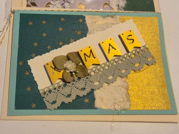 Cartes: 3er SET, Weihnachtskarten mit X-MAS Buchstaben – Neuf avec emballage d'origine à Nottwil par echtMOMO 3