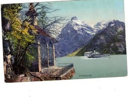 Tellskapelle Vierwaldstättersee, Ansichtskarte!  Schiffe